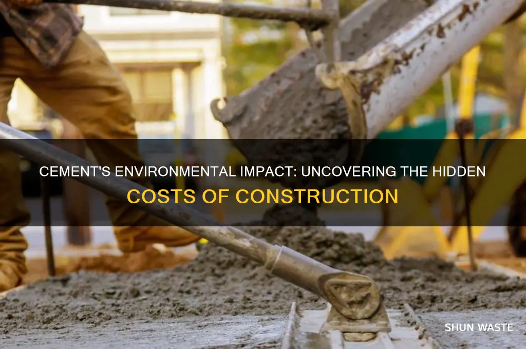 how bad is cement for the environment