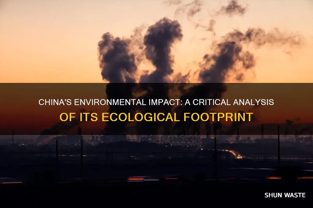 how bad is china for the environment