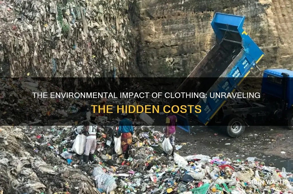 how bad is clothing for the environment