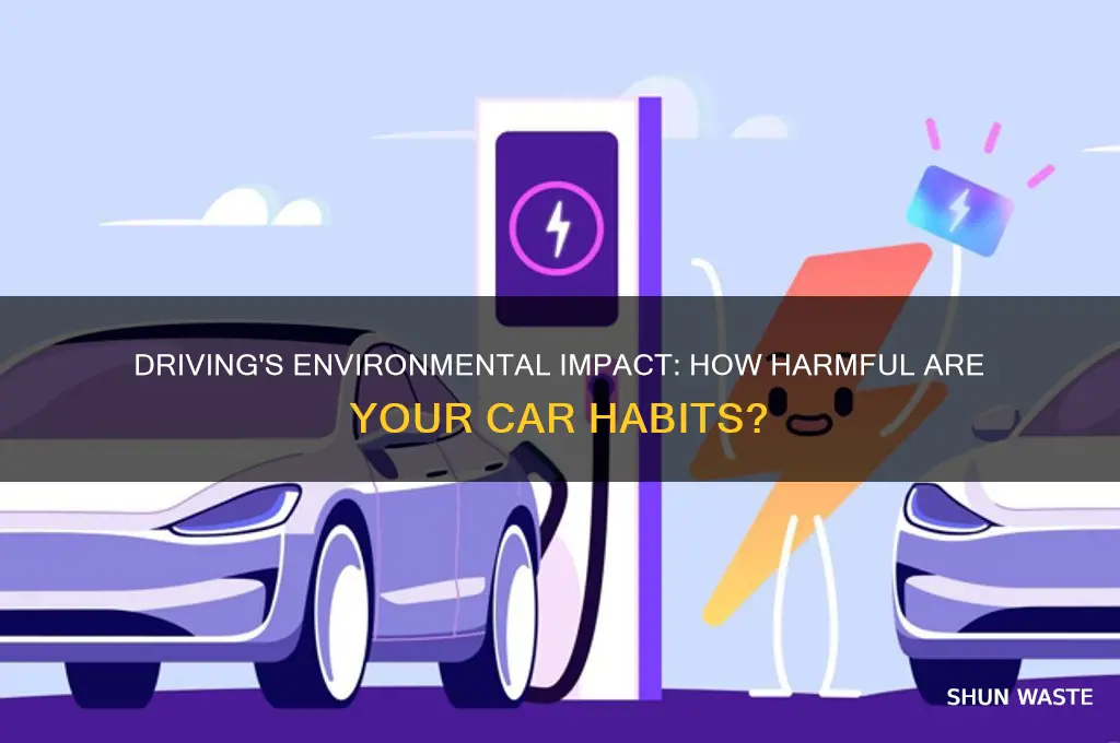 how bad is driving a car bad for the environment