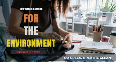 Fashion's Environmental Impact: Unraveling the Dark Side of Style