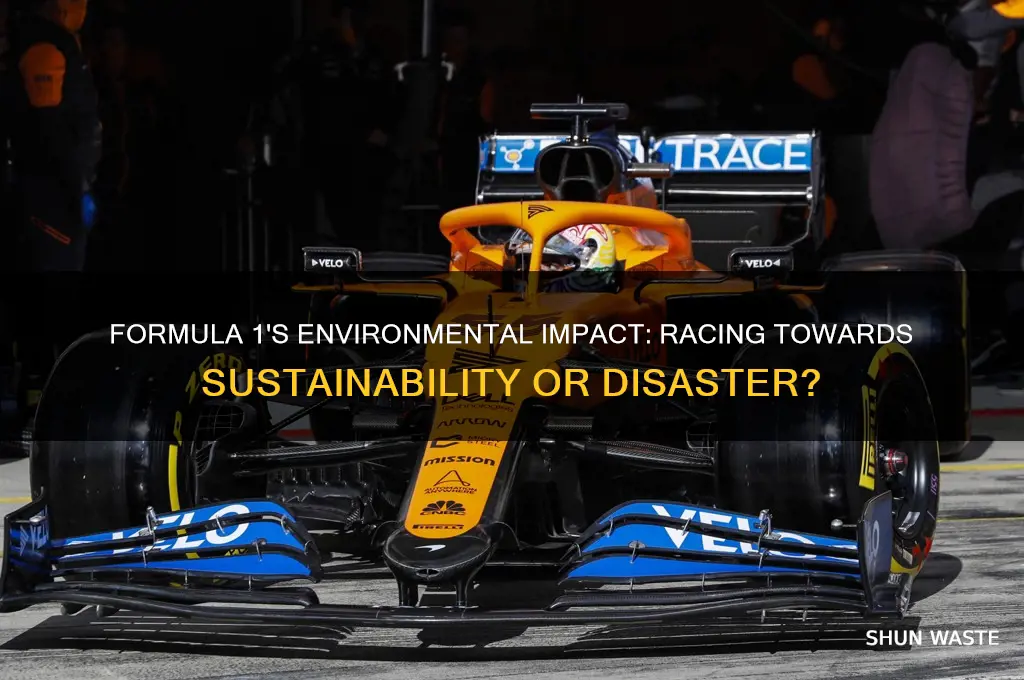 how bad is formula 1 for the environment