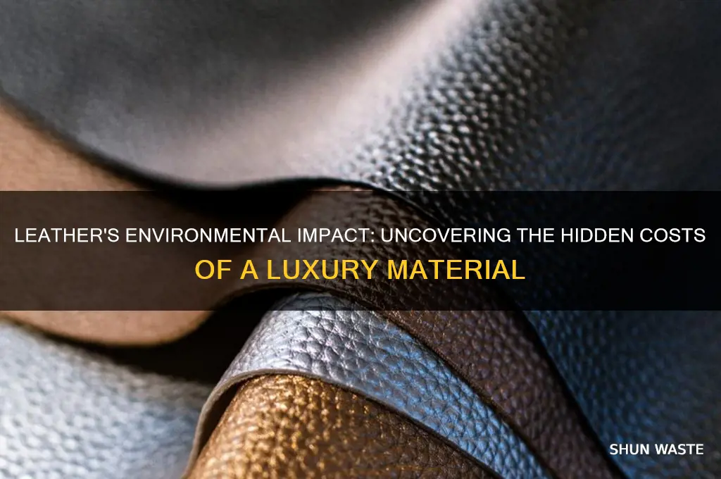 how bad is leather for the environment