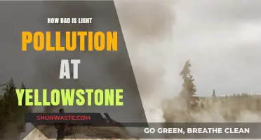 Yellowstone's Light Pollution: A Dark Problem