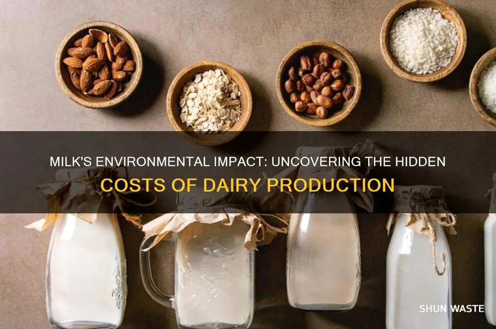 how bad is milk for the environment