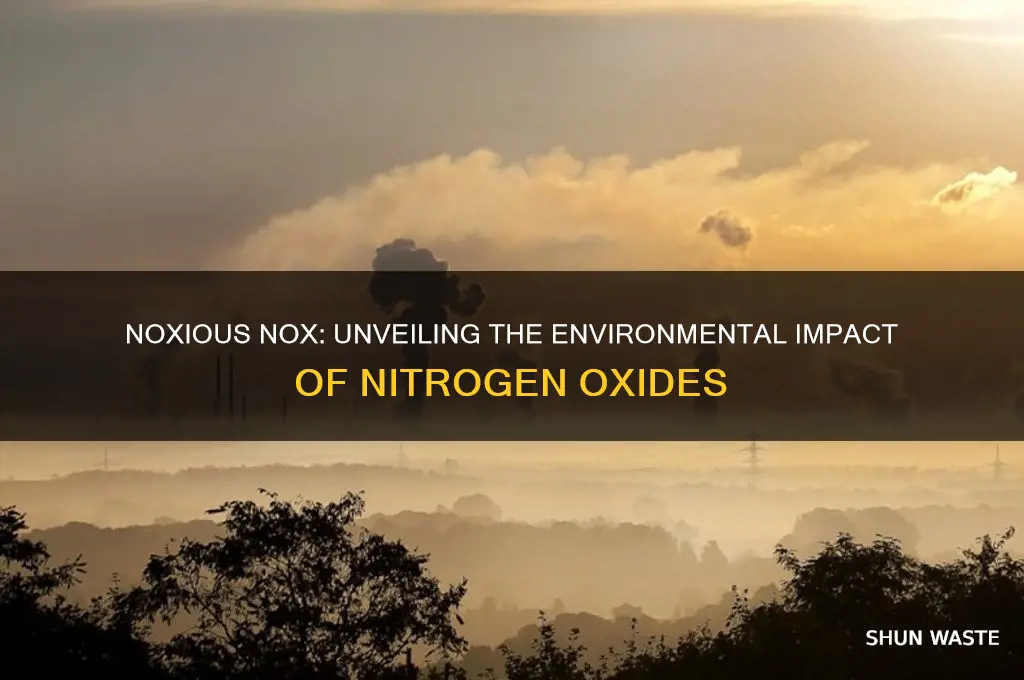 how bad is nox for the environment