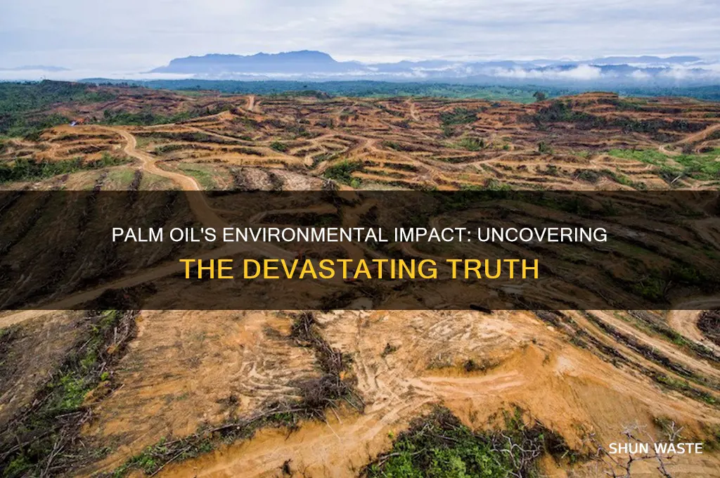 how bad is palm oil for the environment