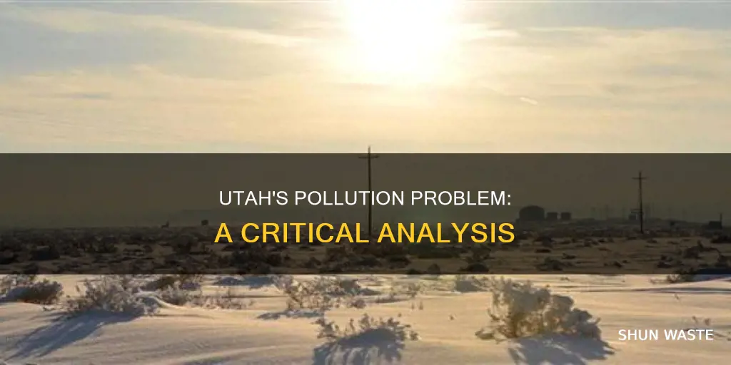 how bad is pollution in utah