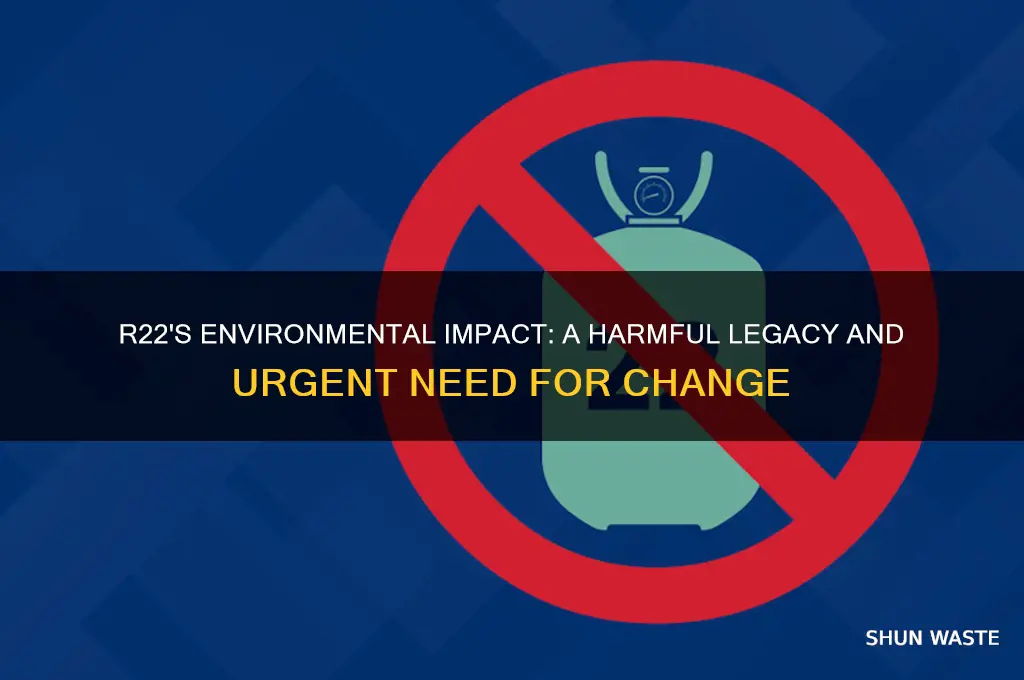 how bad is r22 for the environment