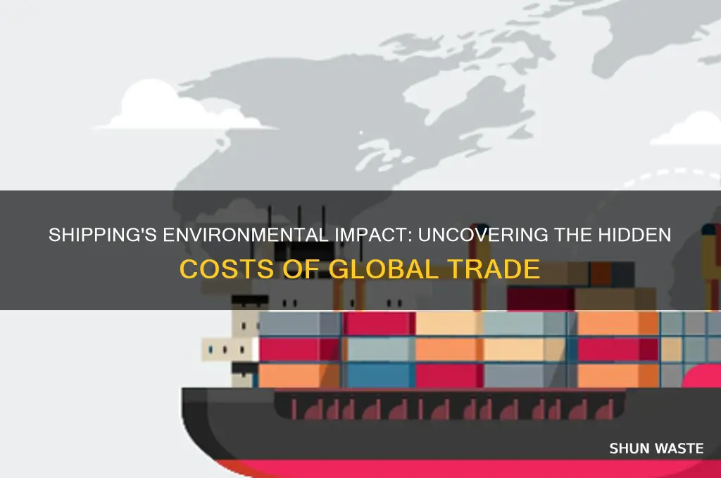 how bad is shipping for the environment
