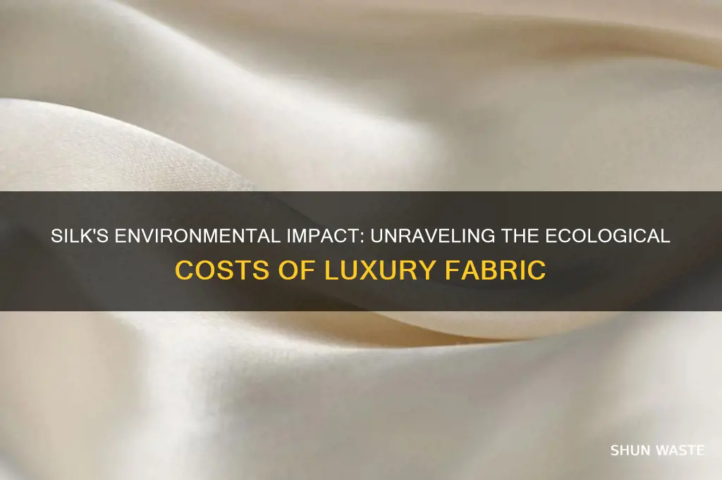 how bad is silk for the environment