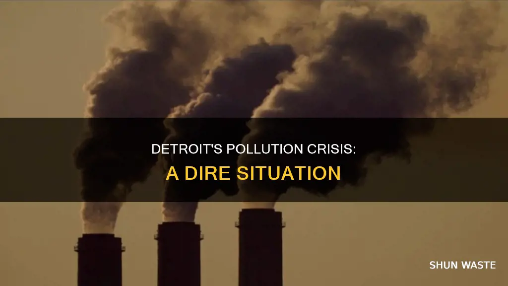 how bad is the pollution in detroit