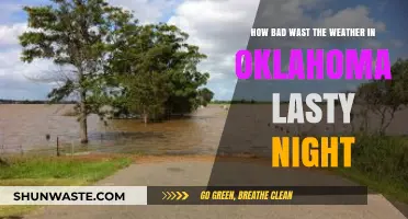 Oklahoma's Overnight Weather Chaos: Storms, Winds, and Flooding Explained