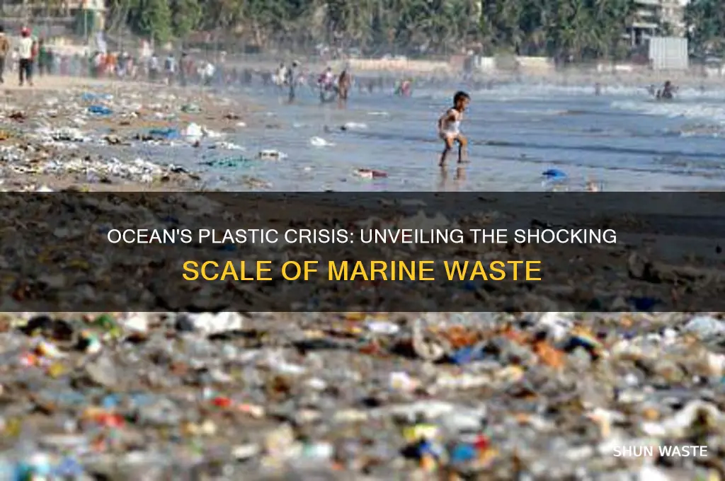 how big is the plastic waste in the ocean