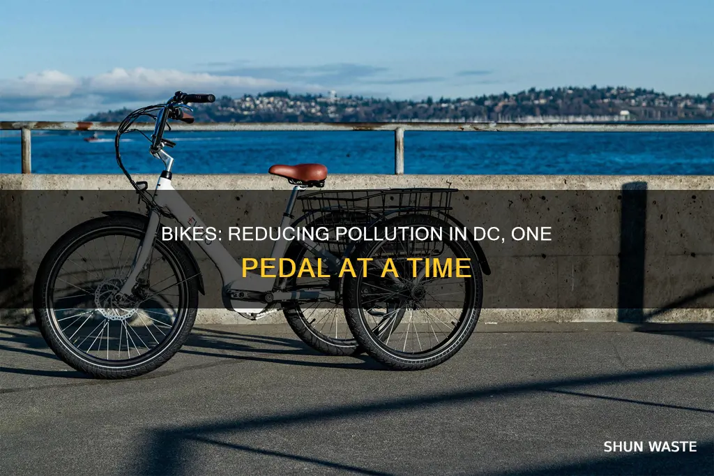 how bike reduces pollution in dc