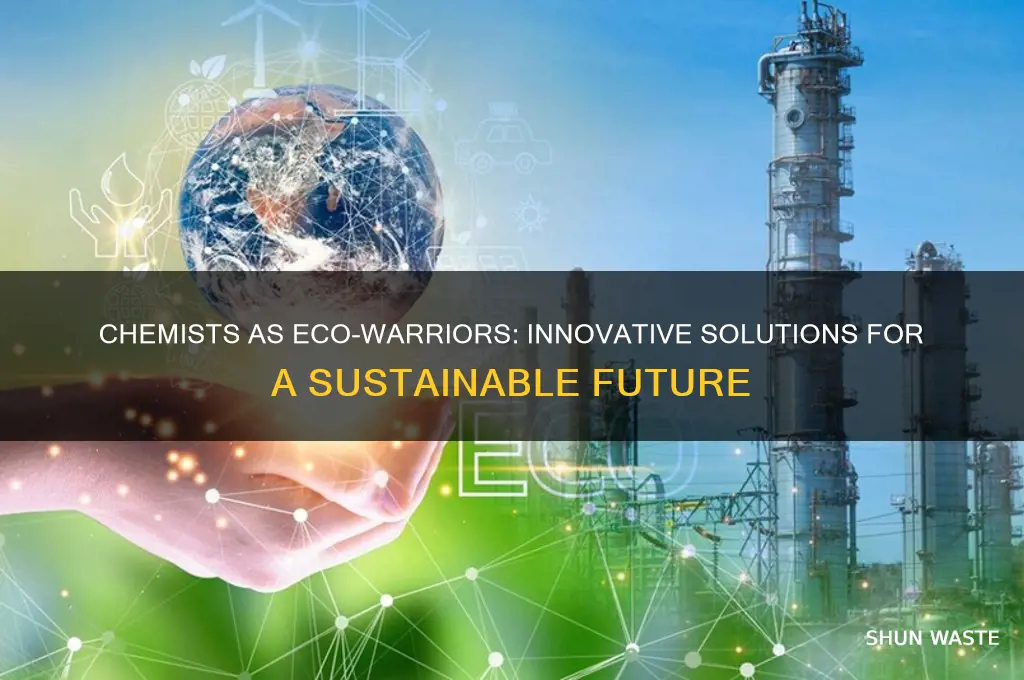how can a chemist help the environment