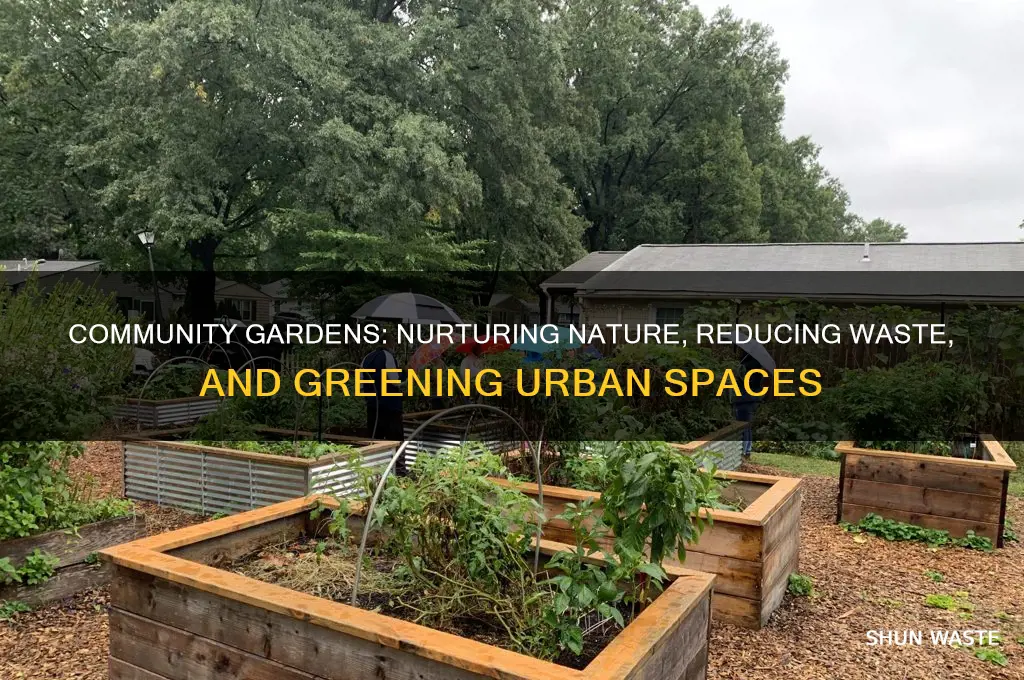 how can a community garden help the environment