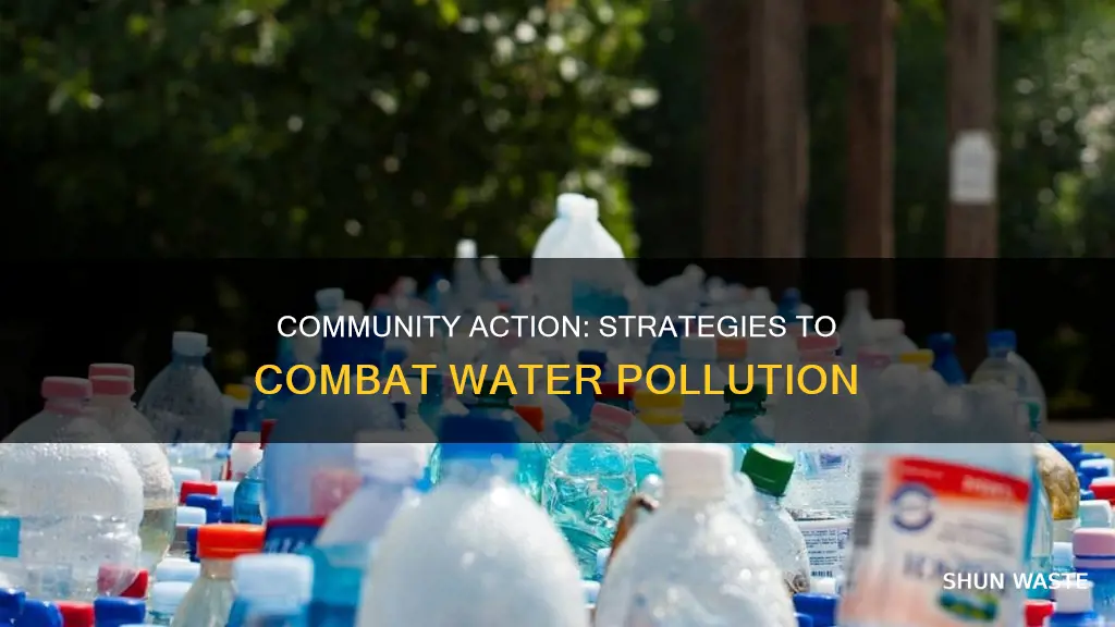 how can a community reduce water pollution