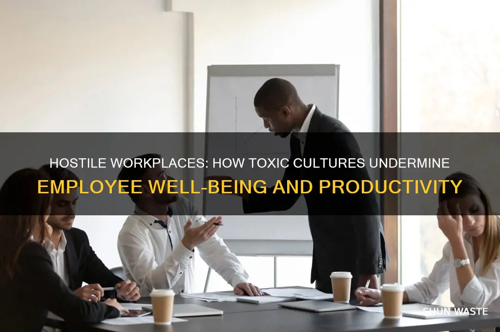 how can a hostile work environment alter work conditions