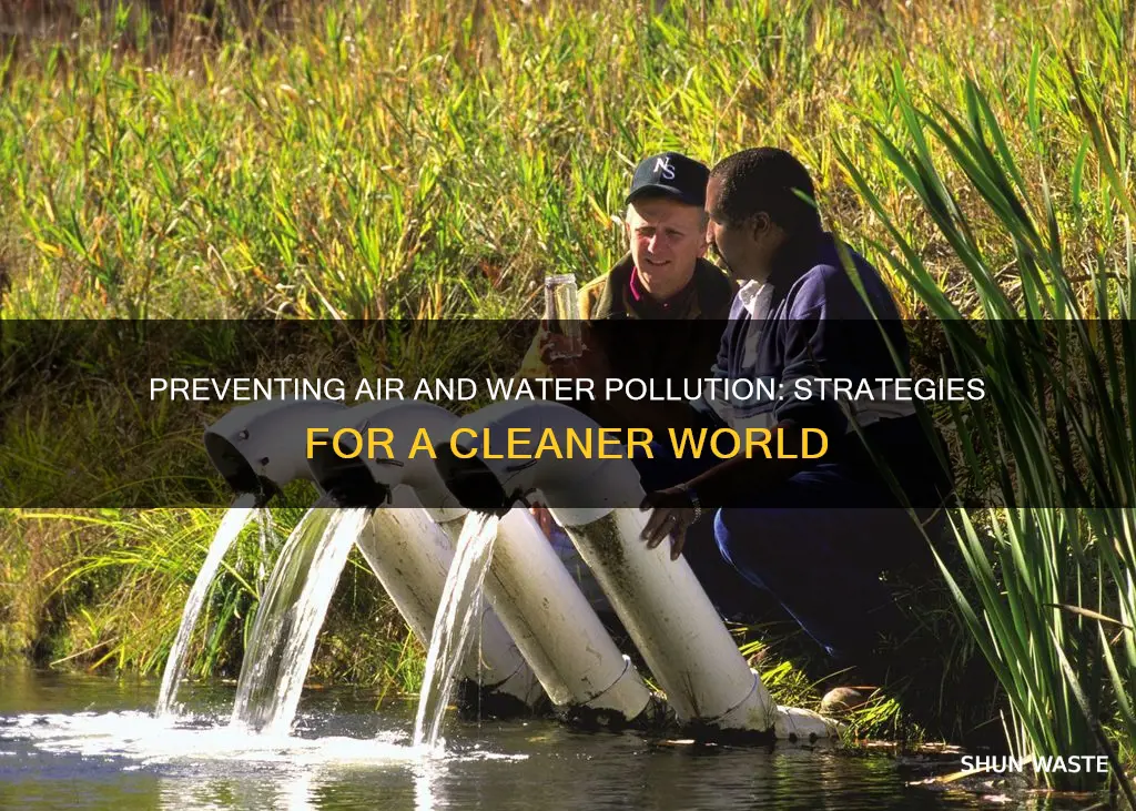 how can air and water pollution be prevented