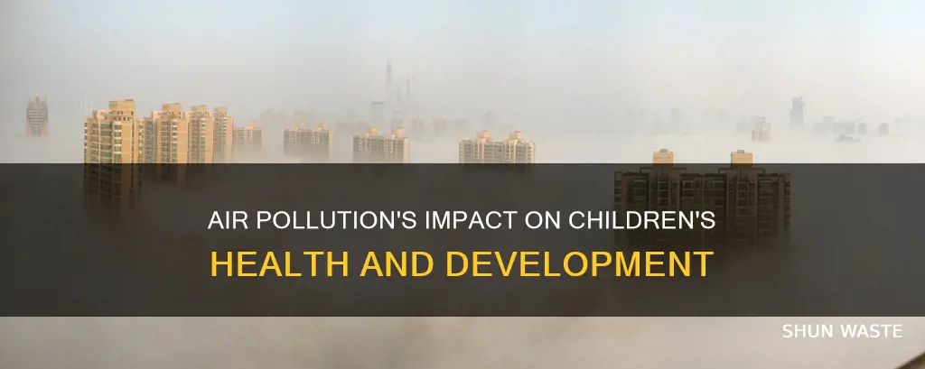 how can air pollution affect a child development