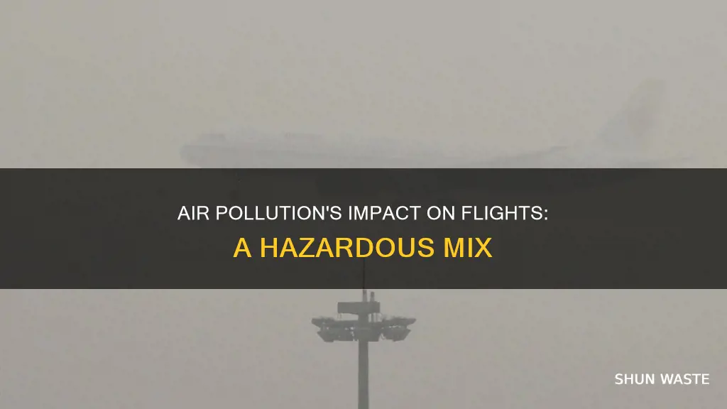 how can air pollution affect flights