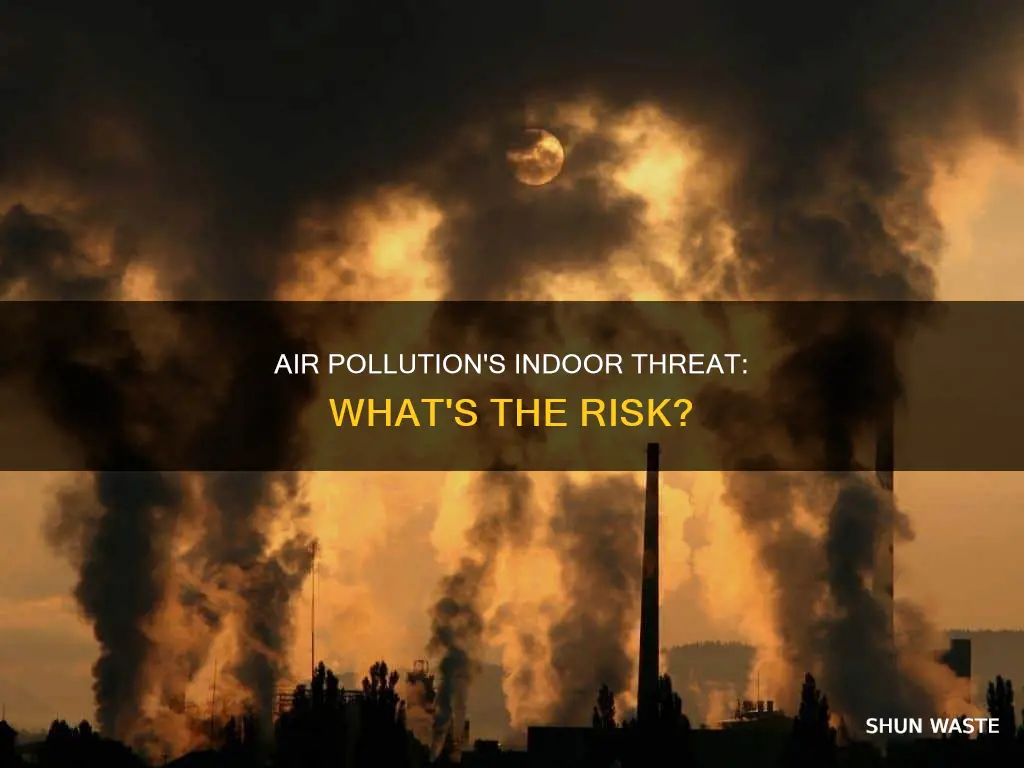 how can air pollution be a problem indoors