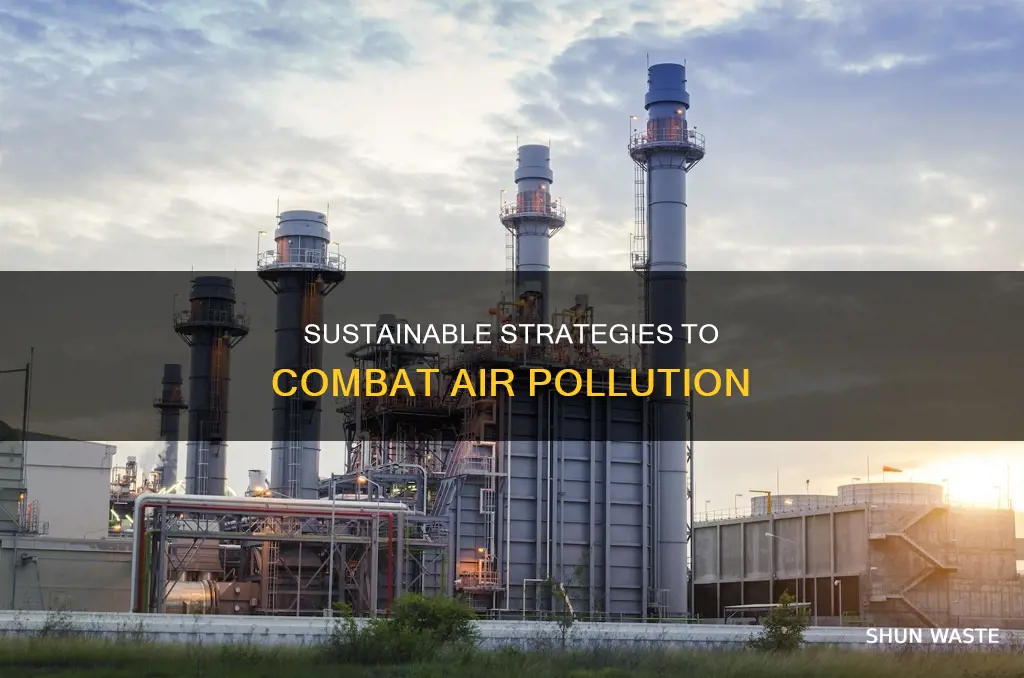 how can air pollution be overcome in a sustainable way