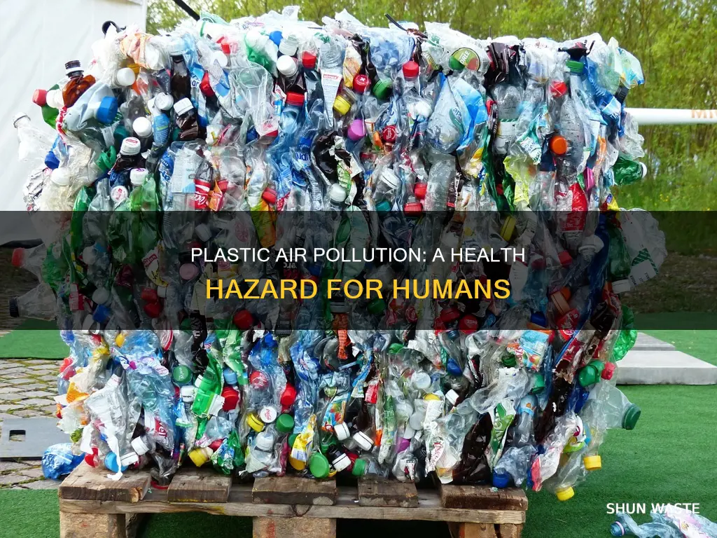 how can air pollution from plastic affect human health