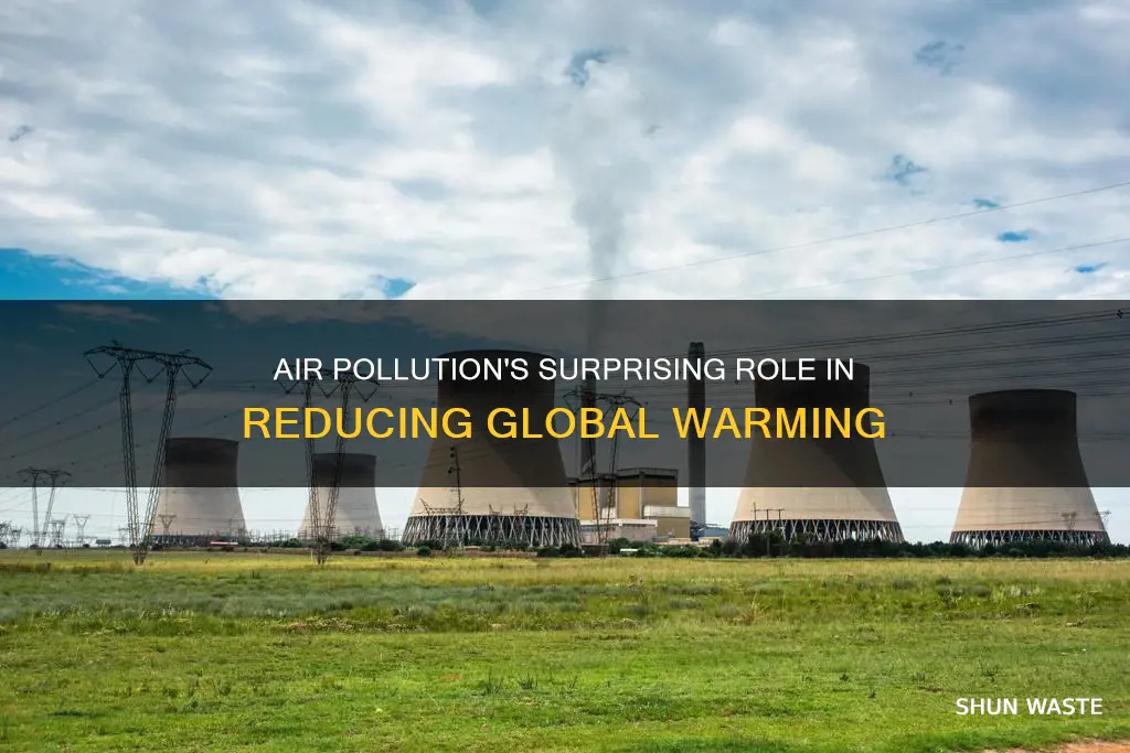 how can air pollution reduce global warming