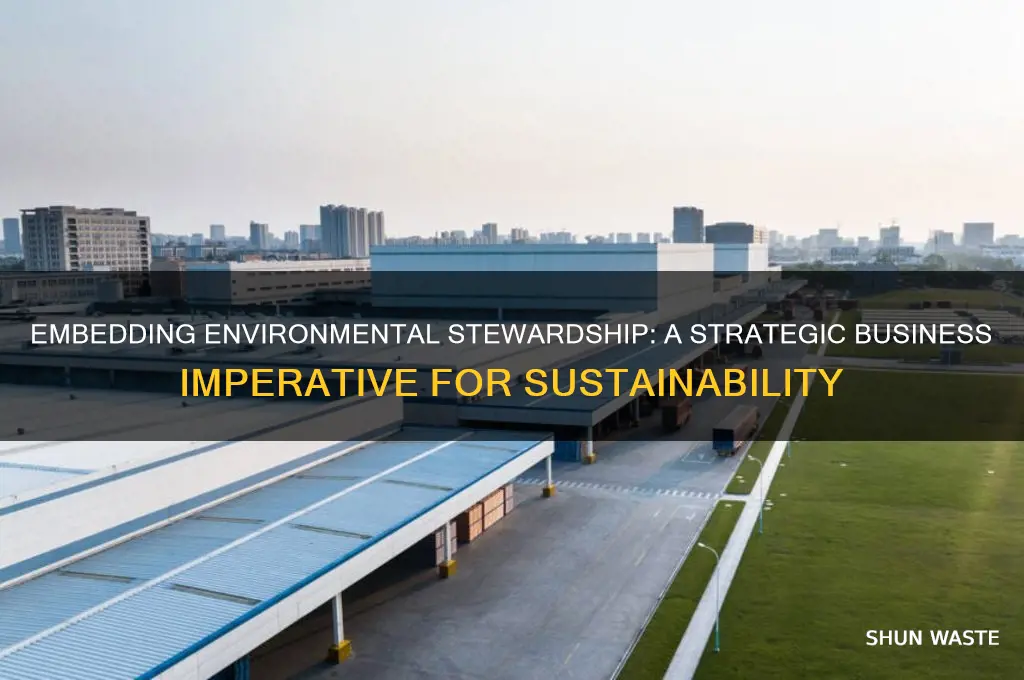 how can business embed environment protection within overall business strategy