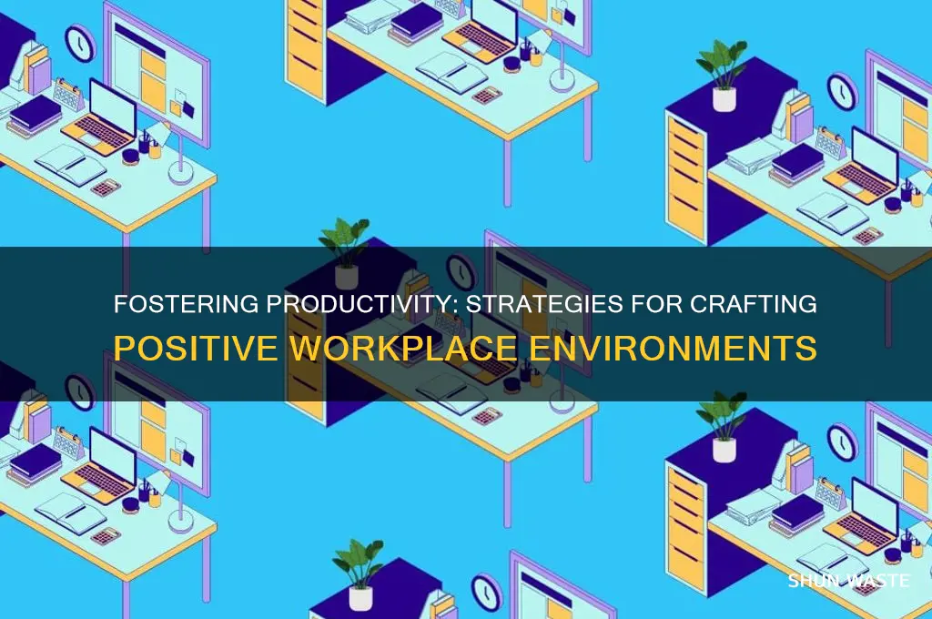 how can businesses create good work environments