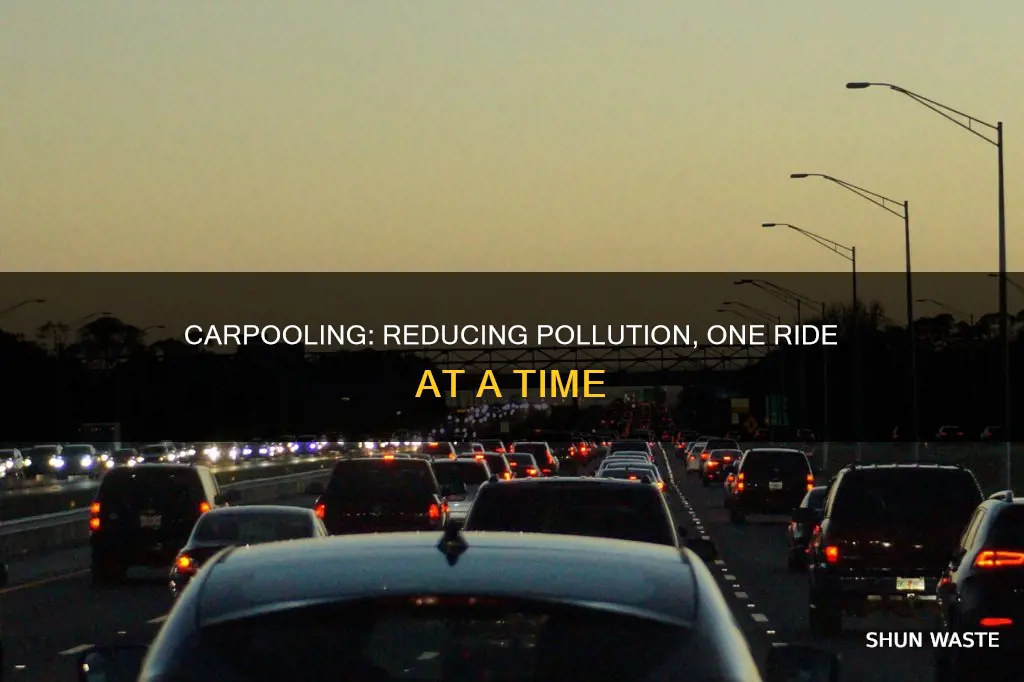 how can car-popoling help reduce pollution