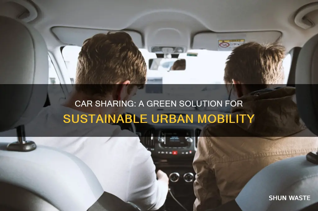 how can car sharing help the environment