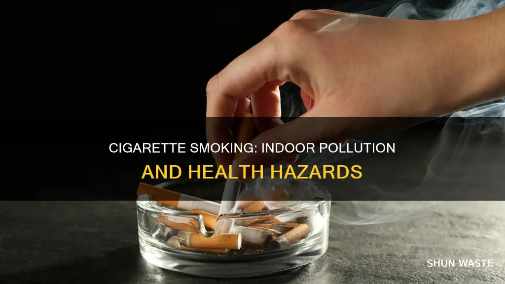 how can cigarette smoking increase indoor pollution