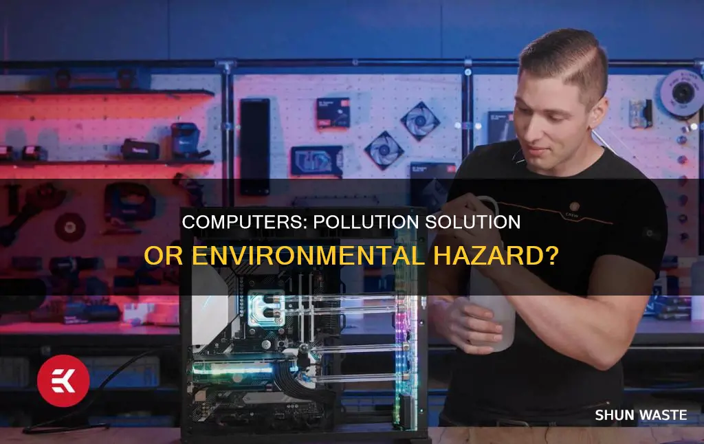 how can computers reduce pollution