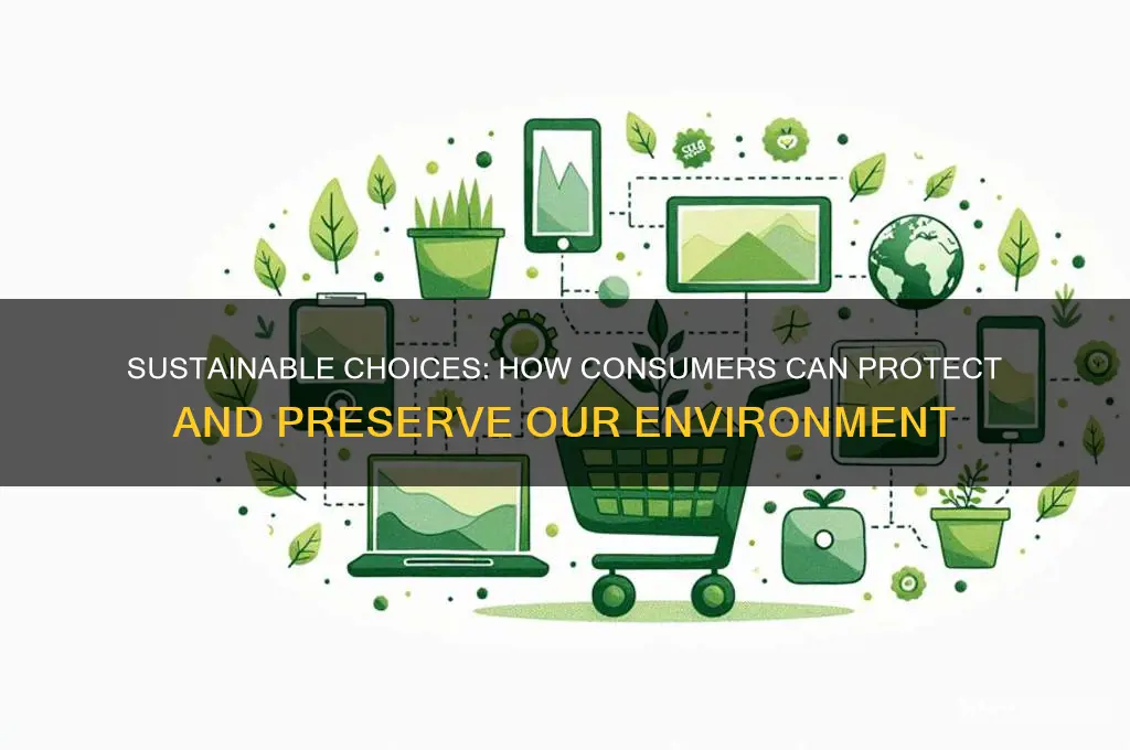 how can consumers help the environment