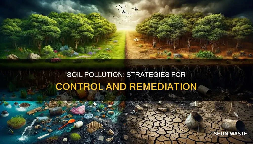 how can control soil pollution