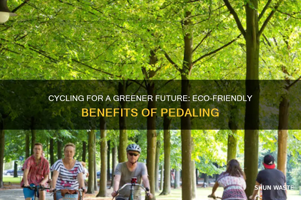 how can cycling help the environment