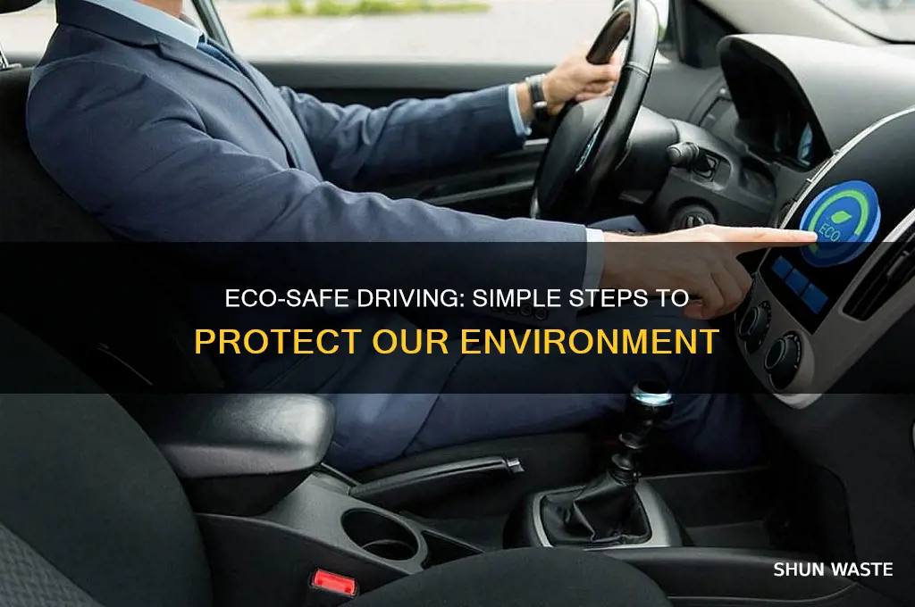 how can driving in an eco-safe manner protect the environment