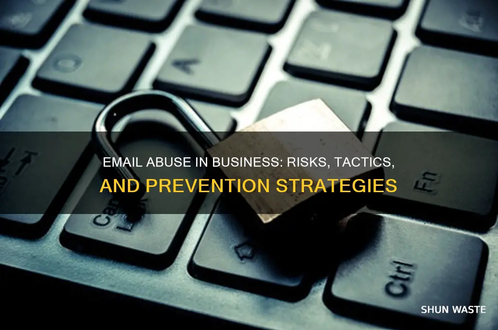 how can email be abused in a business environment