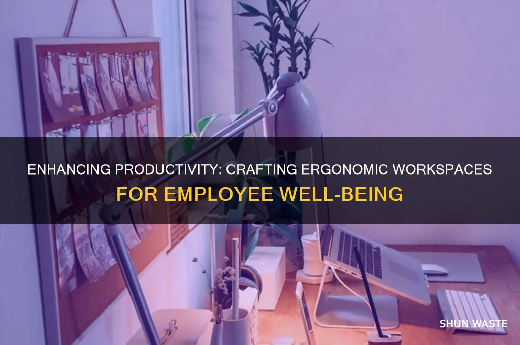 how can employers create ergonomic work environment for their employers