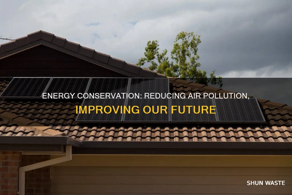 how can energy conservation help reduce air pollution