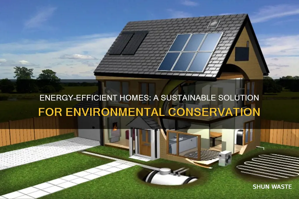 how can energy saving in homes help the environment