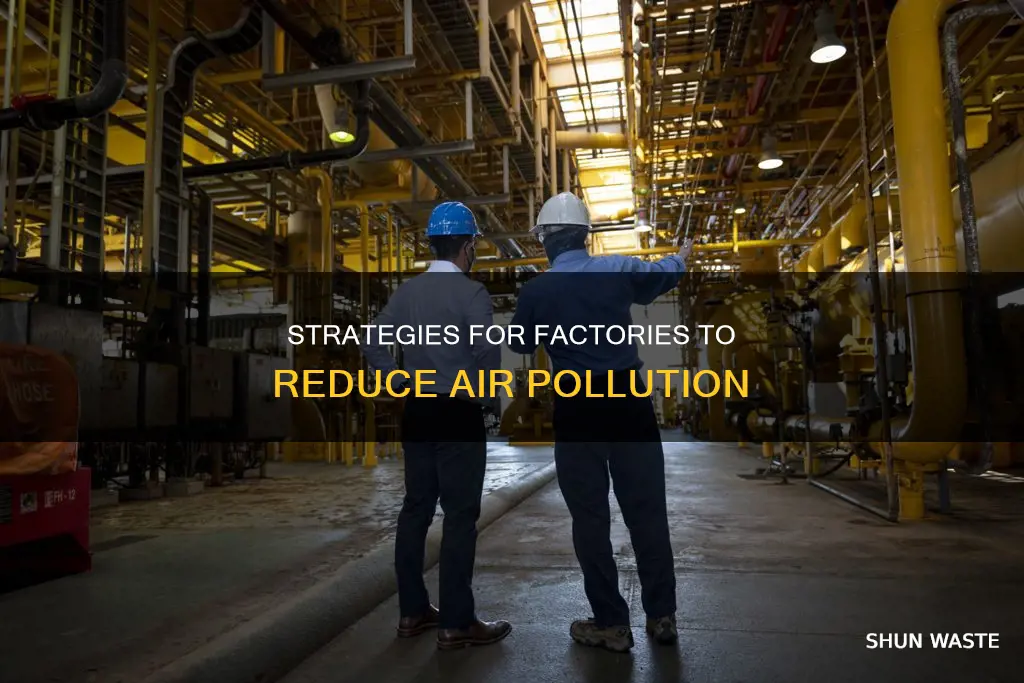 how can factories avoid air pollution