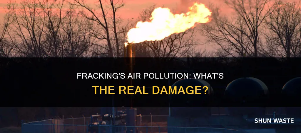 how can fracking pollute the air