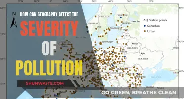 Geography's Impact on Pollution Severity: A Complex Relationship