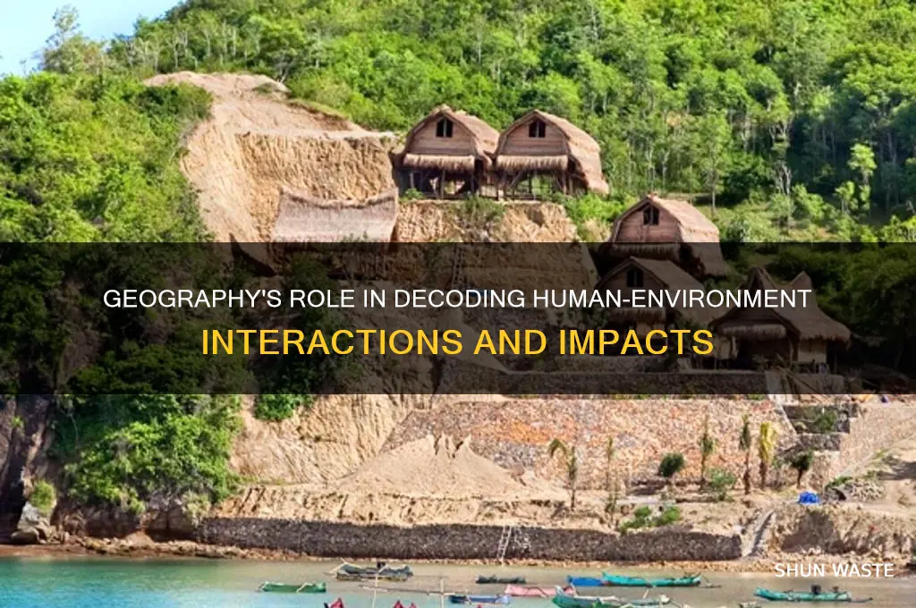 how can geography help us understand human environment interactions
