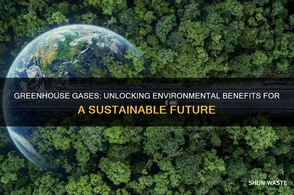 how can greenhouse gases help the environment