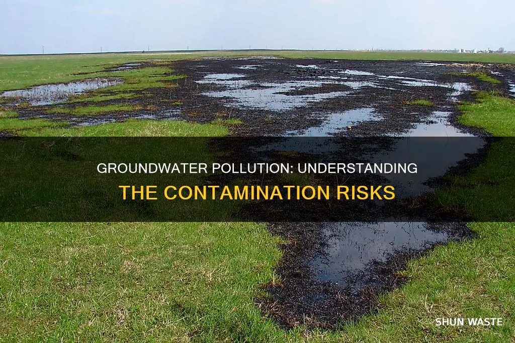 how can groundwater be polluted